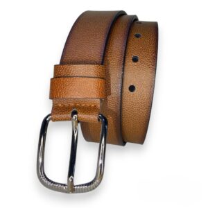 Premium vegan leather belt by Minimart - high-quality artificial leather belt in classic design.
