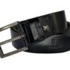 "Pure leather belt for men with a sleek buckle and high-quality cowhide