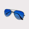 "Mirrored aviator sunglasses mens with reflective lenses and sleek metal frames."